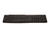 Logitech Wireless Keyboard K270 - Tangentbord - trådlös - 2.4 GHz - Brittisk engelska 920-003745