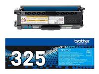 Brother TN-325C, 3500 sidor, Cyan, 1 styck TN325C