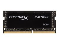 HyperX Impact - DDR4 - modul - 32 GB - SO DIMM 260-pin - 2666 MHz / PC4-21300 - CL16 - 1.2 V - ej buffrad - icke ECC HX426S16IB/32