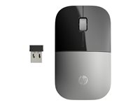 HP Z3700 trådlös mus, silver, Ambidextrous, Optisk, RF Trådlös, 1200 DPI, Silver X7Q44AA