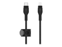 Belkin CAA011BT1MBK, 1 m, USB C, USB C/Lightning, Hankoppling, Hankoppling, Svart CAA011BT1MBK