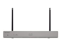 Cisco Integrated Services Router 1111 - Router - WWAN 8-ports-switch - 1GbE - WAN-portar: 2 - Wi-Fi 5 C1111-8PLTEEA