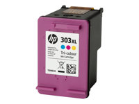 HP 303XL - 10 ml - Lång livslängd - färg (cyan, magenta, gul) - original - bläckpatron - för Envy Photo 62XX, Photo 71XX, Photo 78XX, Tango T6N03AE