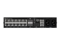 Dell Networking S4112T - Switch - L3 - Administrerad - 12 x 10GBase-T + 3 x 100 Gigabit QSFP28 - främre till bakre luftflöde - rackmonterbar - Dell Smart Value - med 1 års grundläggande på plats 210-AOYW