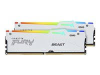 Kingston Technology FURY Beast RGB, 64 GB, 2 x 32 GB, DDR5, 288-pin DIMM KF560C40BWAK2-64