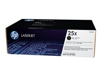 HP 25X svart LaserJet-tonerkassett med hög kapacitet, original, 34500 sidor, Svart, 1 styck CF325X