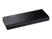 TP-Link UH700, USB 3.2 Gen 1 (3.1 Gen 1) Micro-B, USB 3.2 Gen 1 (3.1 Gen 1) Type-A, 5000 Mbit/s, Svart, 1 m, USB UH700