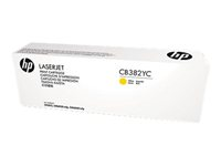 HP Yellow Contractual LJ Toner Crtg, 21000 sidor, Gul, 1 styck CB382YC