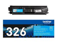 Brother TN-326C, 3500 sidor, Cyan, 1 styck TN326C