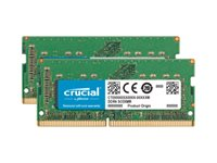 Crucial 16GB DDR4-2400, 16 GB, 2 x 8 GB, DDR4, 2400 MHz CT2K8G4S24AM