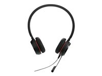 Jabra Evolve 30 II, Kabel, 150 - 7000 hz, Kontor/callcenter, 93,2 g, Headset, Svart 14401-40