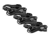 APC Power Cord Kit, 16A, 208/230V, C19 TO C20R, 4FT, 3L + 3R, 1,2 m, 16 A AP98894F