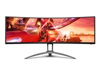 AOC B2 AG493UCX2, 124 cm (48.8"), 5120 x 1440 pixlar, Quad HD, LED, 1 ms, Svart AG493UCX2