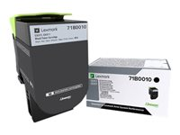 Lexmark 71B0010, Svart, 1 styck 71B0010