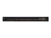 Cisco SX350X-24-K9-EU, hanterad, L2/L3, 10G Ethernet (100/1000/10000), Rackmontering SX350X-24-K9-EU