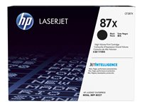 HP 87X - Lång livslängd - svart - original - LaserJet - tonerkassett (CF287X) - för LaserJet Enterprise M506, MFP M527, LaserJet Enterprise Flow MFP M527, LaserJet Pro M501 CF287X