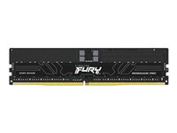 Kingston FURY Renegade Pro - DDR5 - modul - 32 GB - DIMM 288-pin - 6400 MHz / PC5-51200 - CL32 - 1.4 V - registrerad - ECC - svart KF564R32RBE2-32