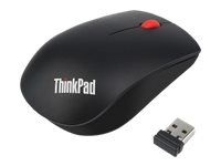 Lenovo ThinkPad Essential Wireless Mouse - Mus - laser - 5 knappar - trådlös - 2.4 GHz - trådlös USB-mottagare 4X30M56888