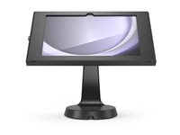 Compulocks Galaxy Tab A9+ Apex Enclosure Mast Counter Stand - Monteringssats (hölje, ställ) - för surfplatta - låsbar - metall - svart - bänk - för Samsung Galaxy Tab A9+ 333B11GAPX9B