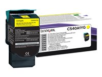 LEXMARK Prebate Tonerkassette yellow C540 C543 C544 X543 X544 1.000pages C540A1YG