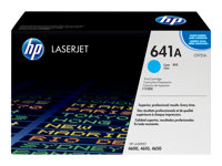 HP 641A cyan original LaserJet tonerkassett, 8000 sidor, Cyan, 1 styck C9721-67901