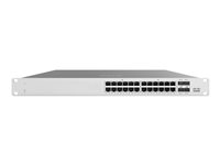 Cisco Meraki Cloud Managed MS125-24 - Switch - Administrerad - 24 x 10/100/1000 + 4 x 10 Gigabit SFP+ - skrivbordsmodell, väggmonterbar MS125-24-HW