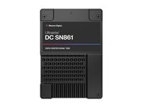 WD Ultrastar DC SN861 WUS6BA176PSP9X1 - SSD - datacenter - 7.68 TB - inbyggd - 2.5" - U.2 PCIe 5.0 x4 (NVMe) 0TS2518