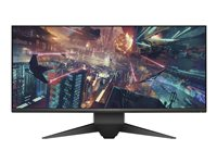 Alienware AW3418DW, 86,7 cm (34.1"), 3440 x 1440 pixlar, UltraWide Quad HD, LCD, 4 ms, Svart, Silver CKM2N