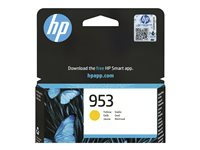 HP 953 - 10 ml - gul - original - bläckpatron - för Officejet Pro 77XX, 82XX, 87XX F6U14AE