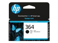 HP 364 BLACK ORIGINAL EN/PL/HU/CZ/SL INK CARTRIDGE CB316EE#BA3