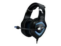 Veho VAB-002-GX2, Kabel, 20 - 20000 hz, Spela, 505 g, Headset, Svart VAB-002-GX2