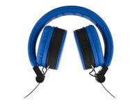 BT200 Foldable on-ear BT headset, 3.5 mm, blue HL-BT401