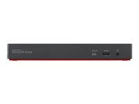 Lenovo ThinkPad Universal Thunderbolt 4 Smart Dock - Dockningsstation - Thunderbolt 4 - HDMI, 2 x DP, Thunderbolt - 1GbE - 135 Watt - Campus - Europa - för ThinkPad P16s Gen 1, T15p Gen 2, T16 Gen 1, X1 Extreme Gen 4, X1 Nano Gen 2, X13 Gen 2 40B10135EU