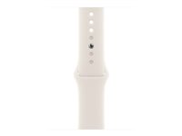 Apple - Klockrem för smart klocka - 46mm - storlek S/M - starlight MXM63ZM/A