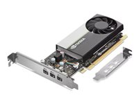 NVIDIA T400 - Grafikkort - T400 - 4 GB GDDR6 - PCIe 3.0 x16 - 3 x Mini DisplayPort - för ThinkStation P3, P3 Ultra, P340, P350, P358, P520, P620, P720, P920 4X61J52234