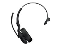 Jabra Evolve2 55 UC Mono - Headset - på örat - Bluetooth - trådlös - aktiv brusradering - USB-C via Bluetooth-adapter - svart - Zoomcertifierad, Cisco Webex Certified, Tencent Meeting-certifierad, Alcatel-Lucent-certifierad, Avaya-certifierad, Unify- 25599-889-899