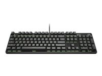 HP Pavilion Gaming Keyboard 500, Kabel, USB, Mekaniska tangentbrytare, RGB LED, Svart 3VN40AA#UUW