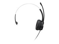 Lenovo 100 Mono, Kabel, Kontor/callcenter, 20 - 20000 hz, 84,5 g, Headset, Svart 4XD1B61617