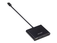 ACER 3-in-1 USB Type C Dongle to PD HDMI USB(A) black NP.CAB1A.020