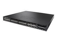 Cisco Catalyst WS-C3650-48PQ-L, hanterad, L3, Gigabit Ethernet (10/100/1000), Strömförsörjning via Ethernet (PoE) stöd, Rackmontering, 1U WS-C3650-48PQ-L