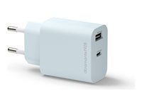 EU Wall Chrg USB-C 20W+USB-A 18W-BLU CH18EUBL7205