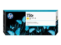 HP 730F - 300 ml - hög kapacitet - gul - original - DesignJet - bläckpatron - för DesignJet T1700, T1700 PostScript, T1700dr, T1700dr PostScript 1XB25A