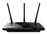 TP-Link Archer VR400, Wi-Fi 5 (802.11ac), Dual-band (2,4 GHz / 5 GHz), Nätverksansluten (Ethernet), ADSL2+, Svart, Bordsrouter ARCHER VR400