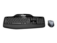 Logitech Wireless Desktop MK710 - Sats med tangentbord och mus - trådlös - 2.4 GHz - Nordisk 920-002443