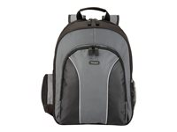 TARGUS Essential Notebook Backpack nylon black grey TSB023EU