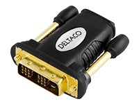 Deltaco HDMI-11, 19-pin HDMI, DVI-D, Svart HDMI-11