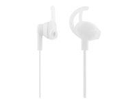 Stereo In-ear headset HL-351, vit HL-351