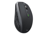 Logitech MX Anywhere 2S, högerhand, laser, Trådlös RF + Bluetooth, 4000 DPI, grafit 910-006211