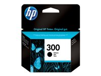 HP 300 - 4 ml - svart - original - bläckpatron - för Deskjet D2680, F2420, F2430, F4213, F4580, Envy 100 D410, 11X D411, 120, Photosmart C4670 CC640EE