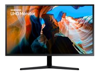 Samsung U32J590UQP - UJ59 Series - LED-skärm - 32" (31.5" visbar) - 3840 x 2160 4K @ 60 Hz - VA - 270 cd/m² - 3000:1 - 4 ms - 2xHDMI, DisplayPort - mörkblå/grå LU32J590UQPXEN